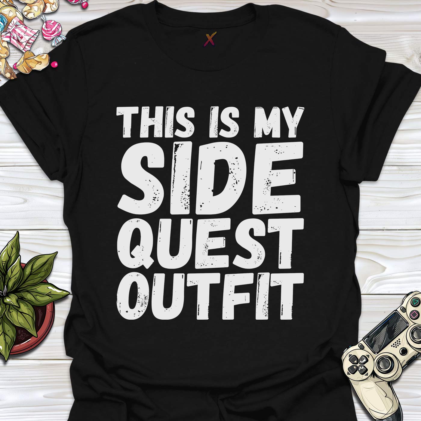 Side Quest Outfit T-Shirt