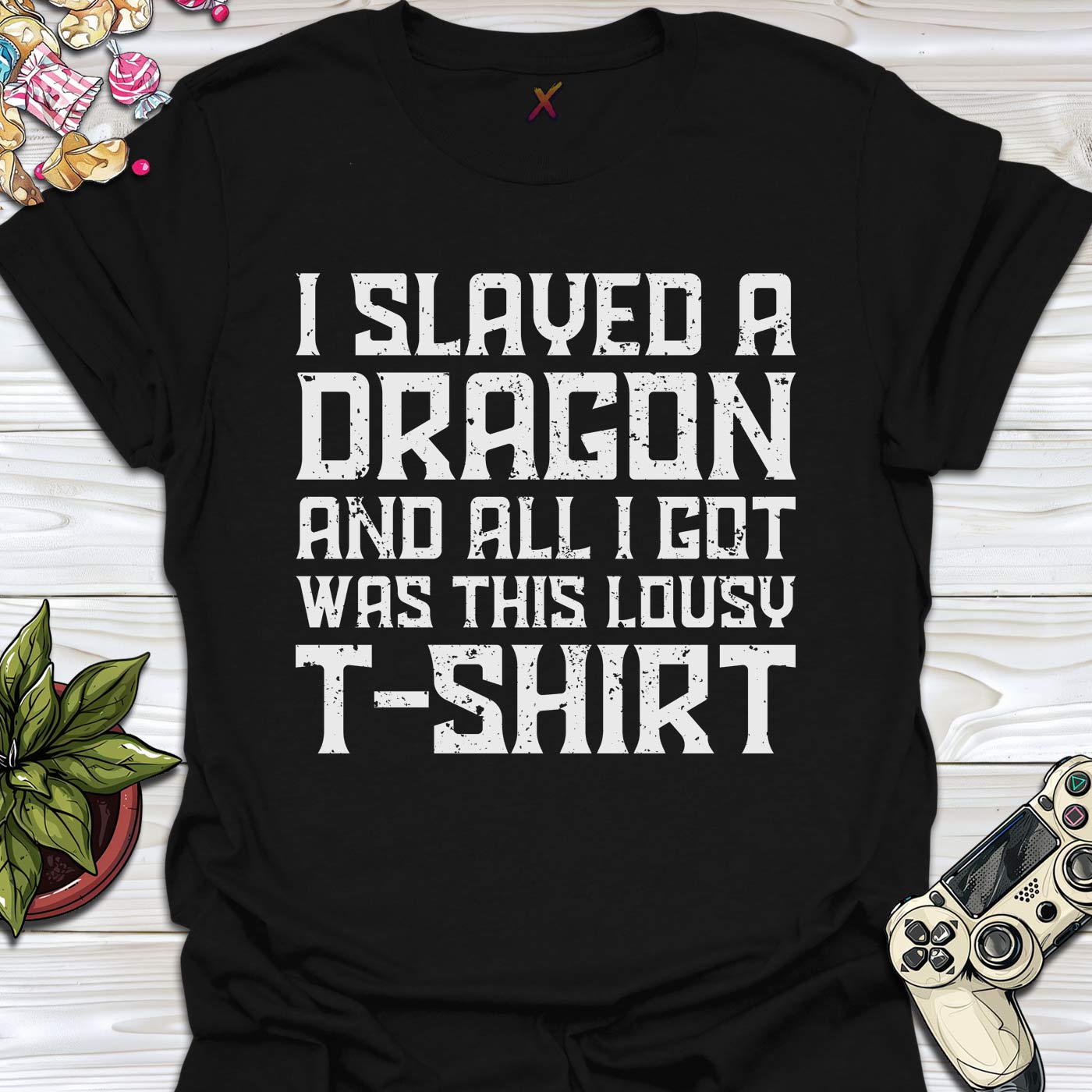I Slayed A Dragon T-Shirt