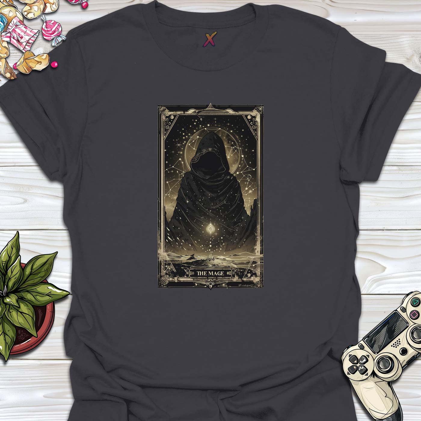 The Mage Tarot Card T-Shirt