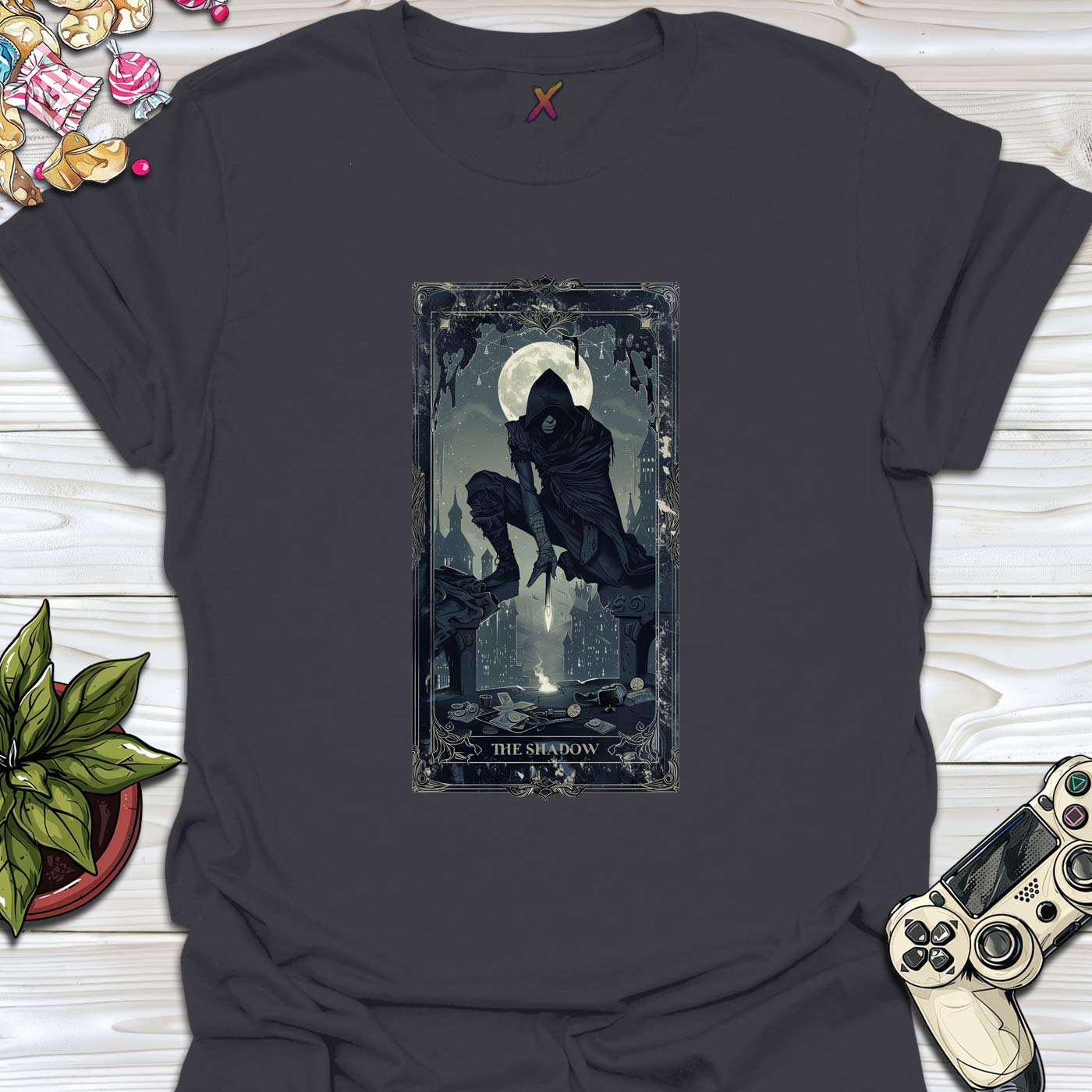 The Shadow Tarot Card T-Shirt