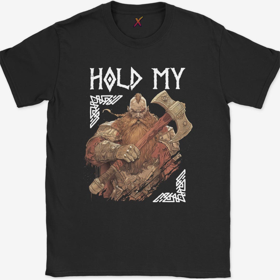 Hold My Axe Viking T-Shirt