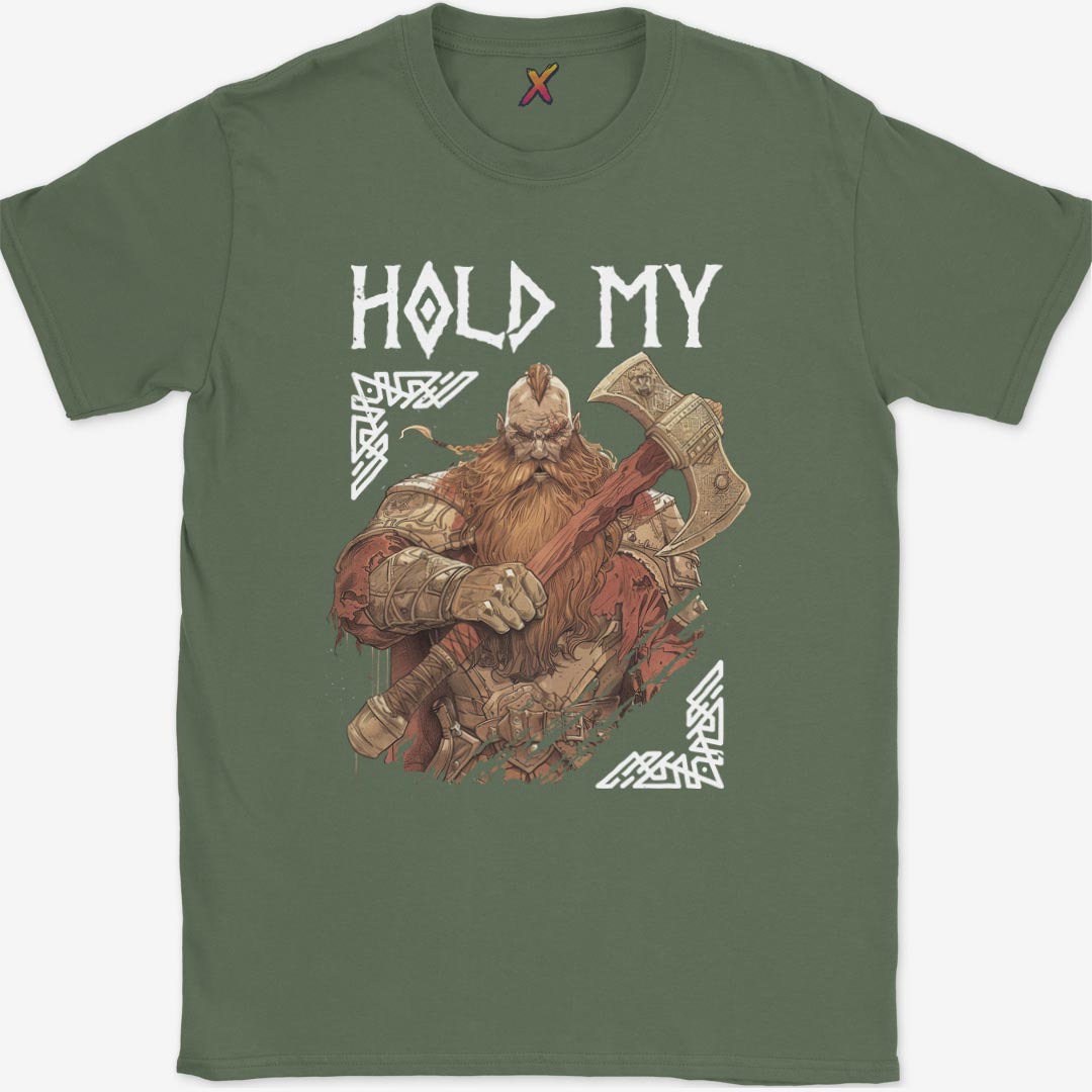 Hold My Axe Viking T-Shirt