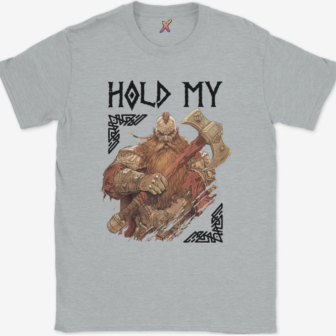 Hold My Axe Viking T-Shirt