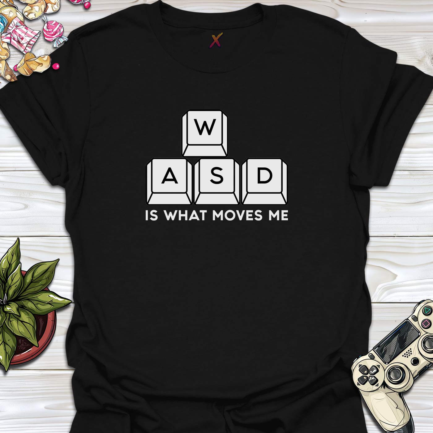 WASD Is What Moves Me T-Shirt