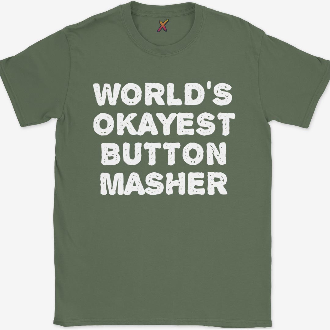 World's Okayest Button Masher T-Shirt