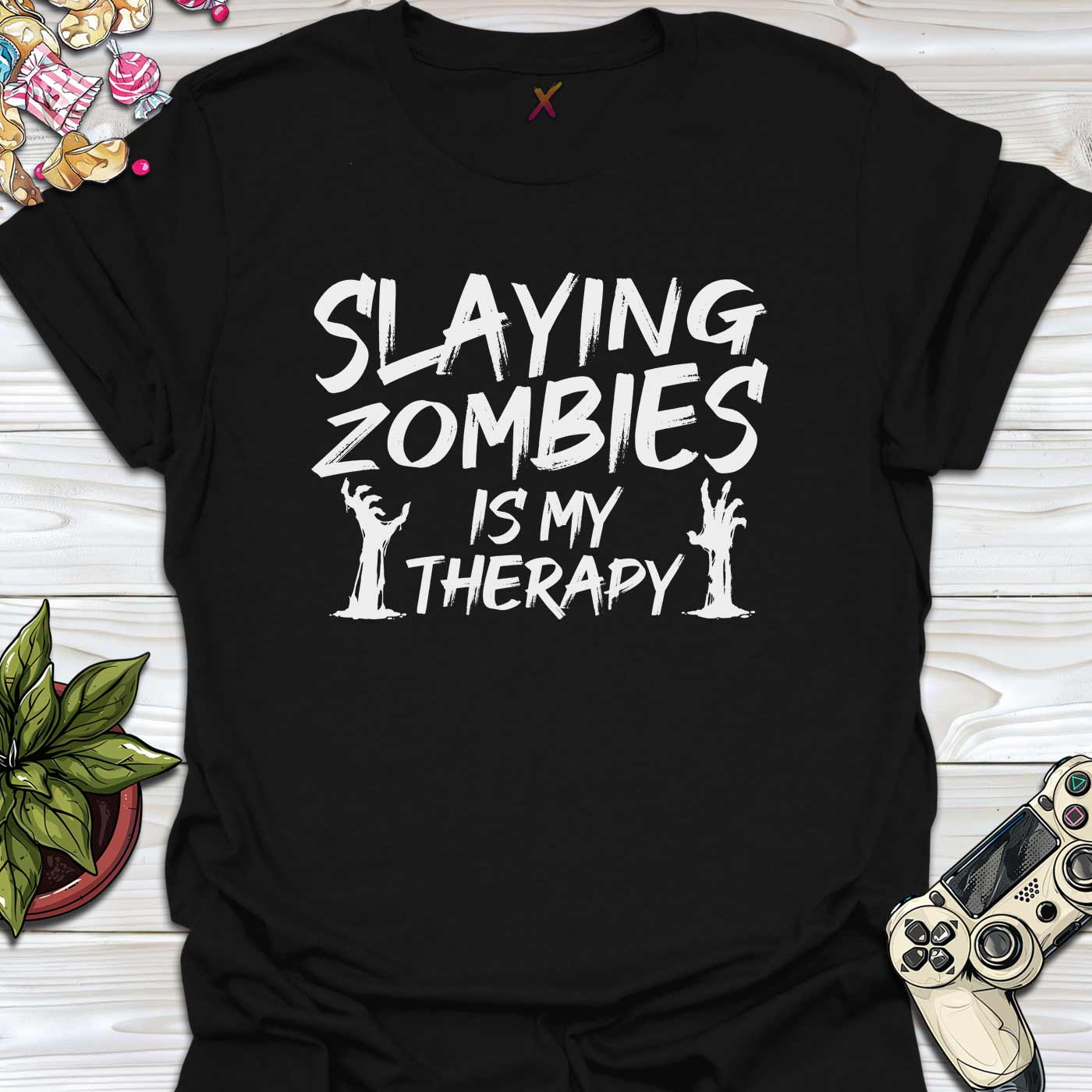 Slaying Zombies T-Shirt
