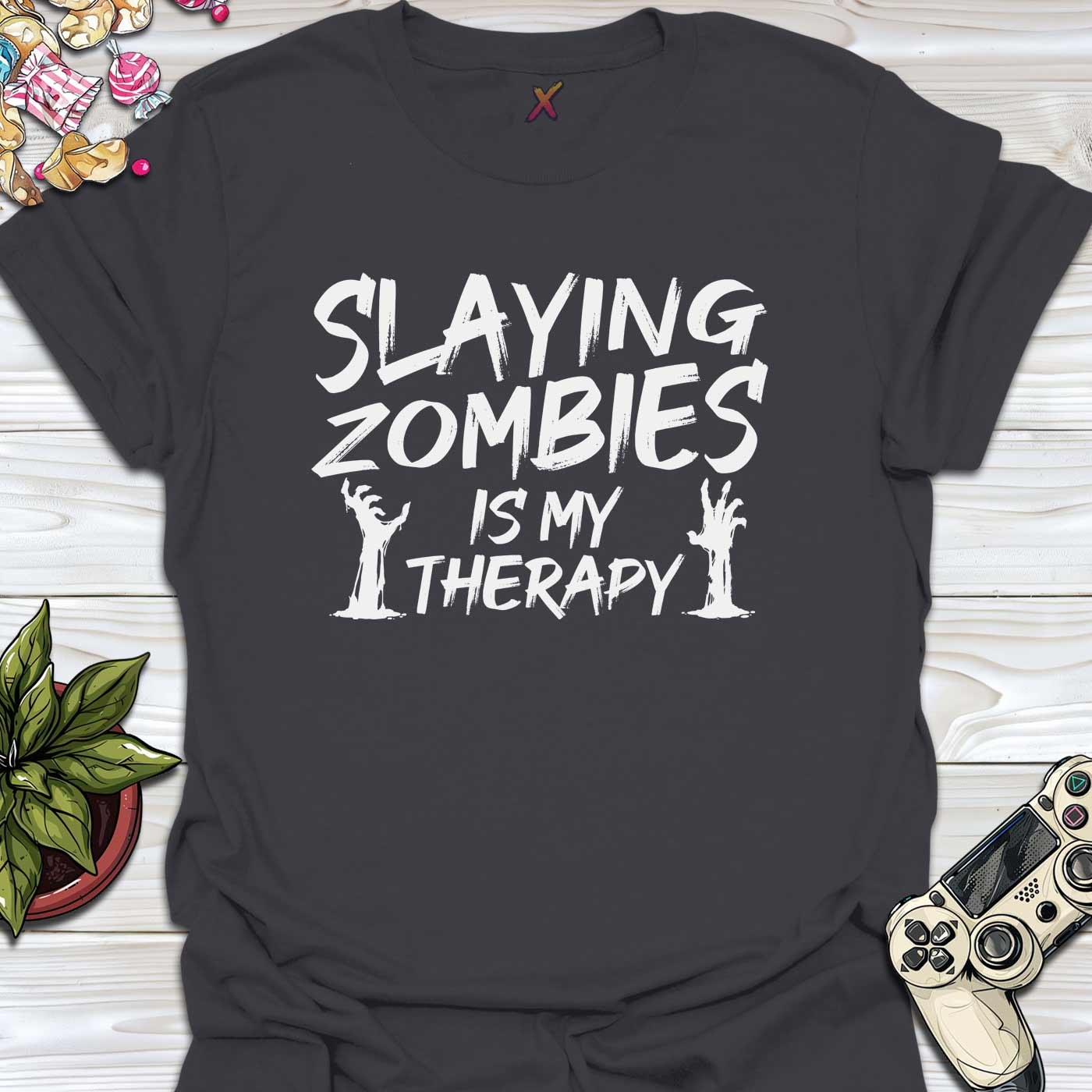 Slaying Zombies T-Shirt
