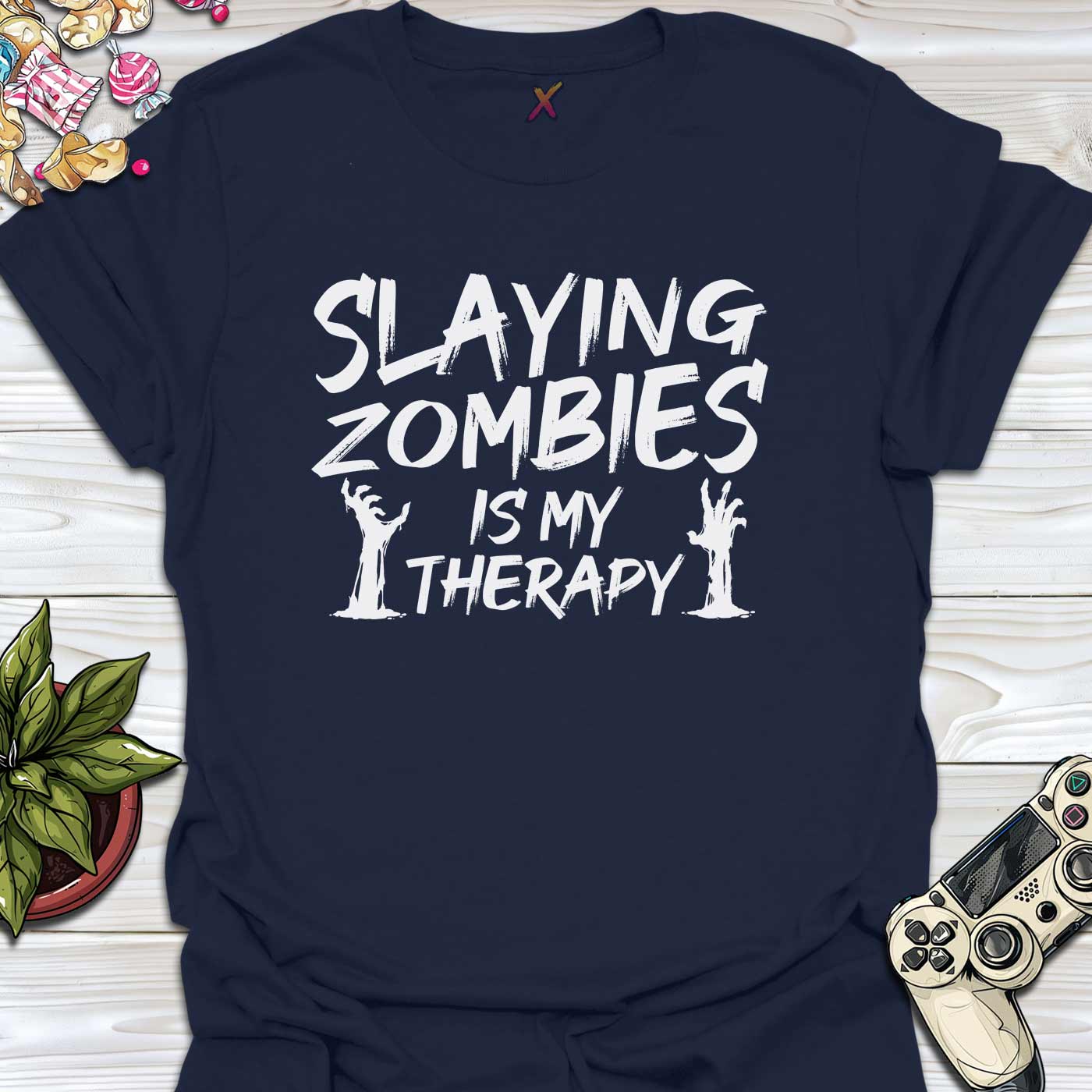 Slaying Zombies T-Shirt