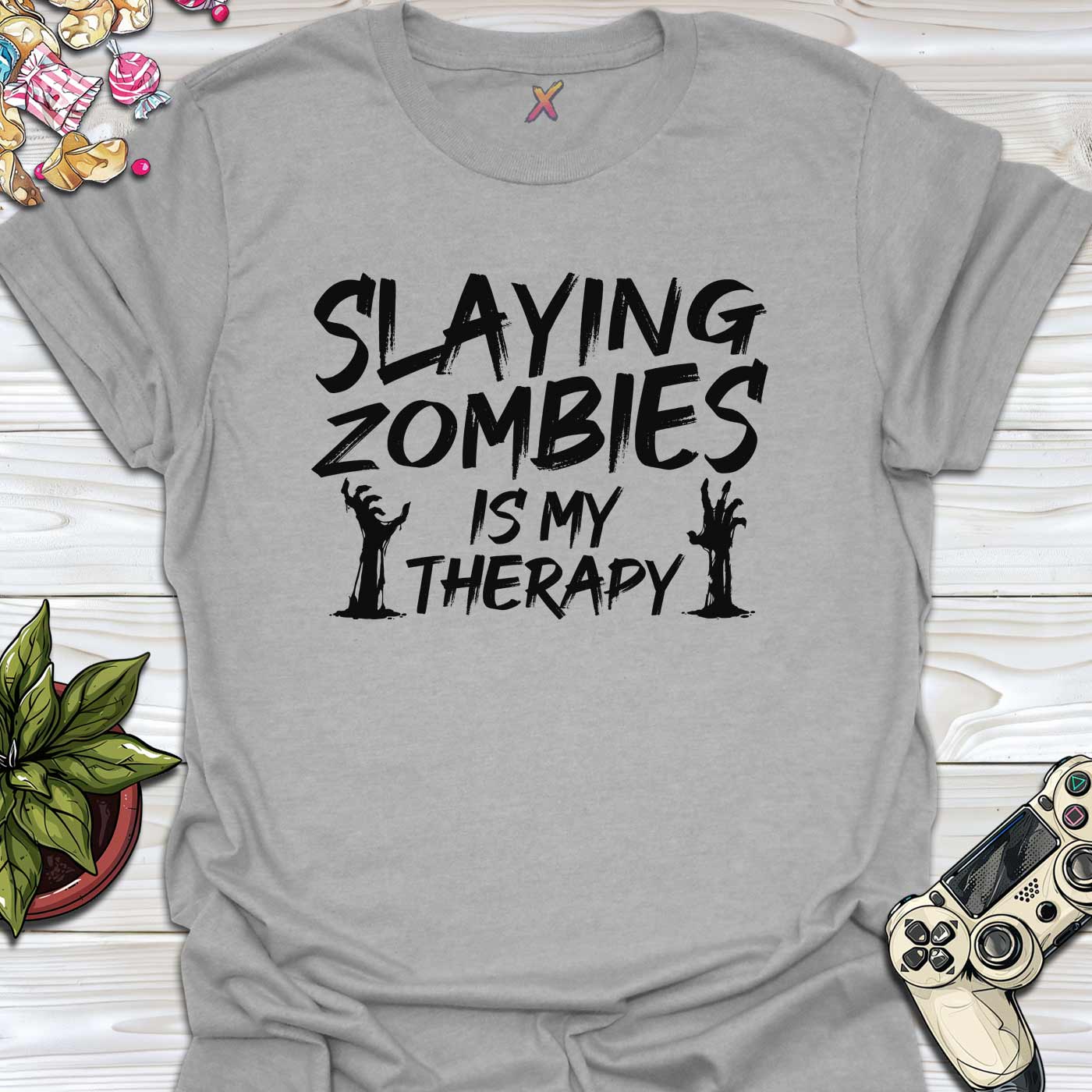 Slaying Zombies T-Shirt