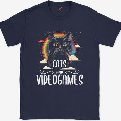 Cats And Videogames T-Shirt
