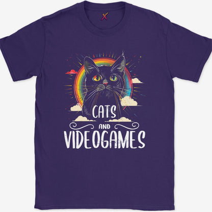Cats And Videogames T-Shirt