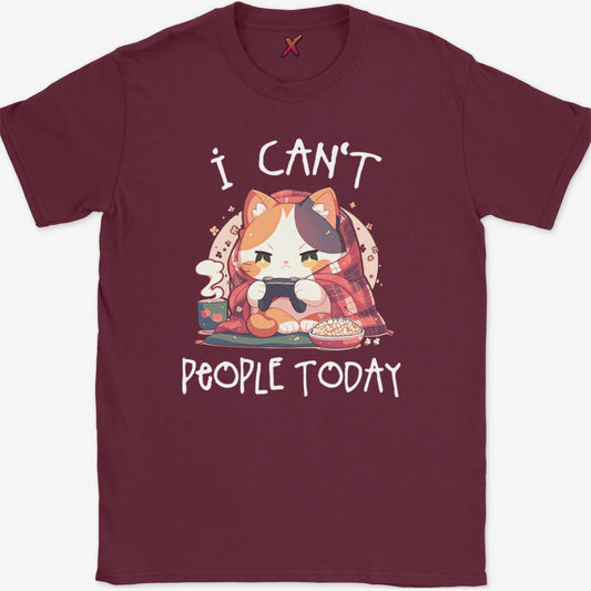 I Can't People Today T-Shirt