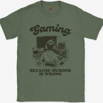 Because Murder Is Wrong T-Shirt