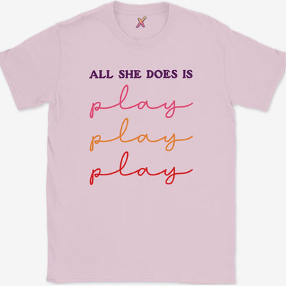 All She Does T-Shirt