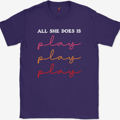 All She Does T-Shirt