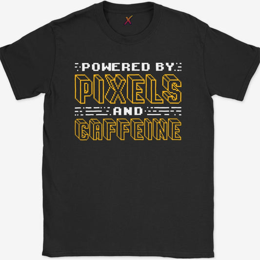 Pixels and Caffeine T-Shirt