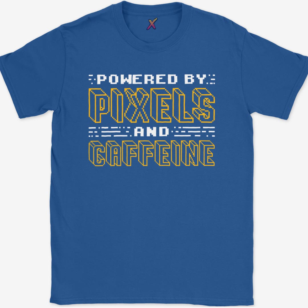 Pixels and Caffeine T-Shirt