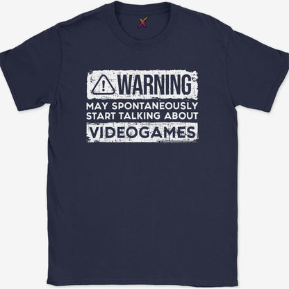 Warning May Talk About Videogames T-Shirt